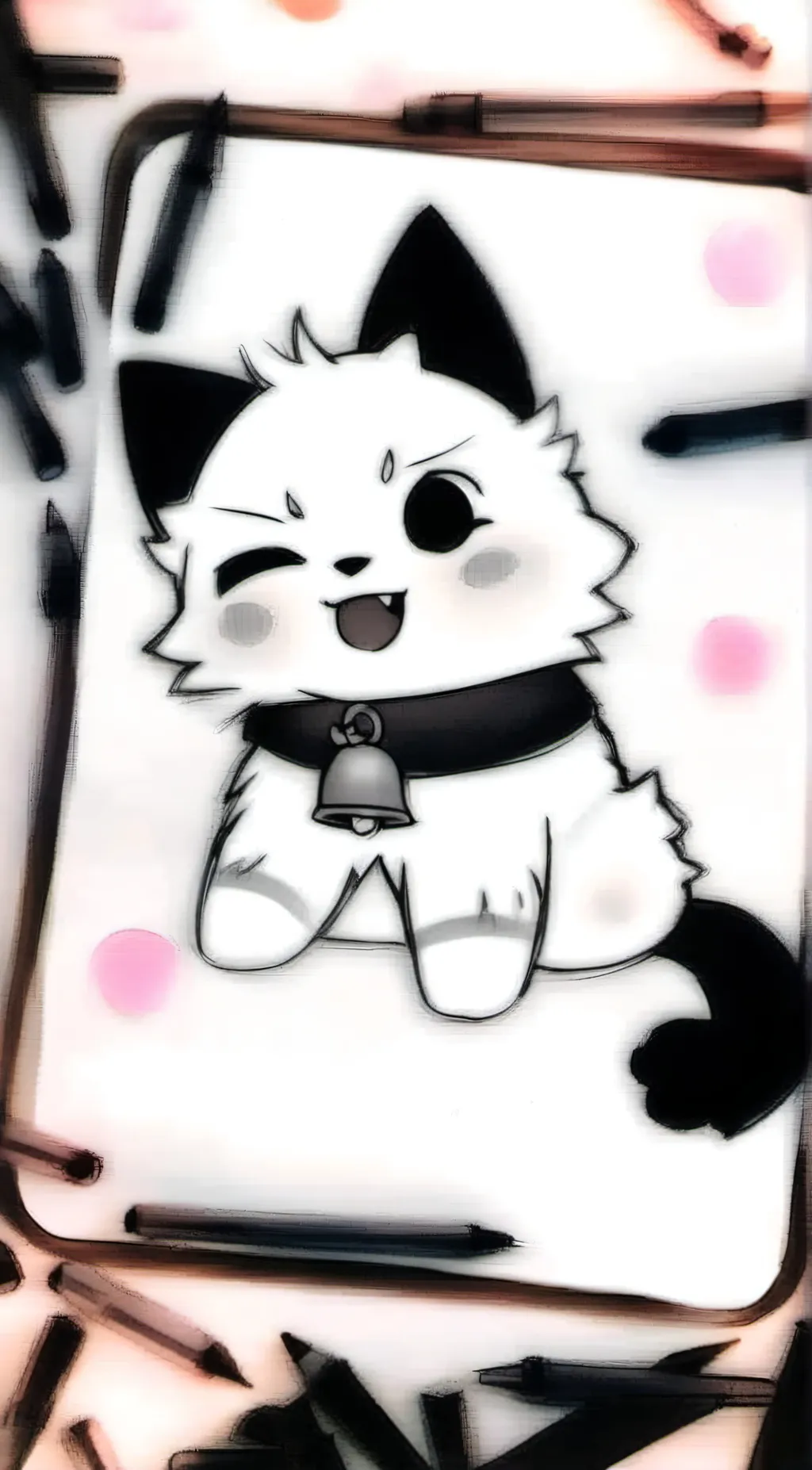 ai character: Luna background