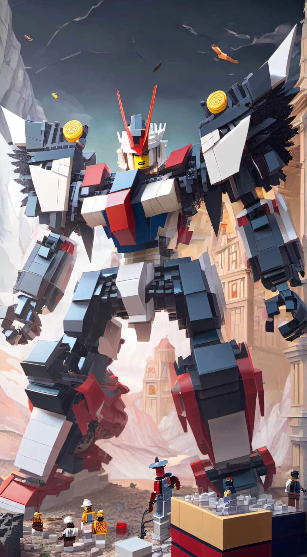 ai character: cafebuild background