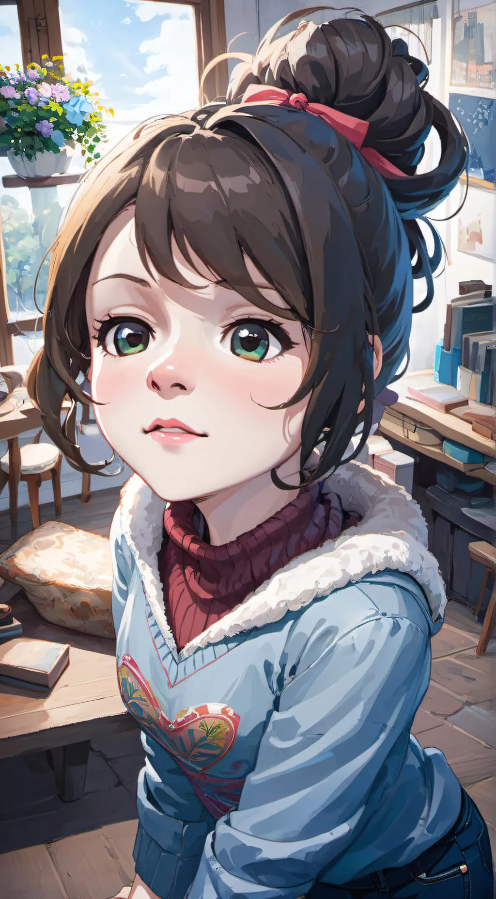 ai character: Astrid  background