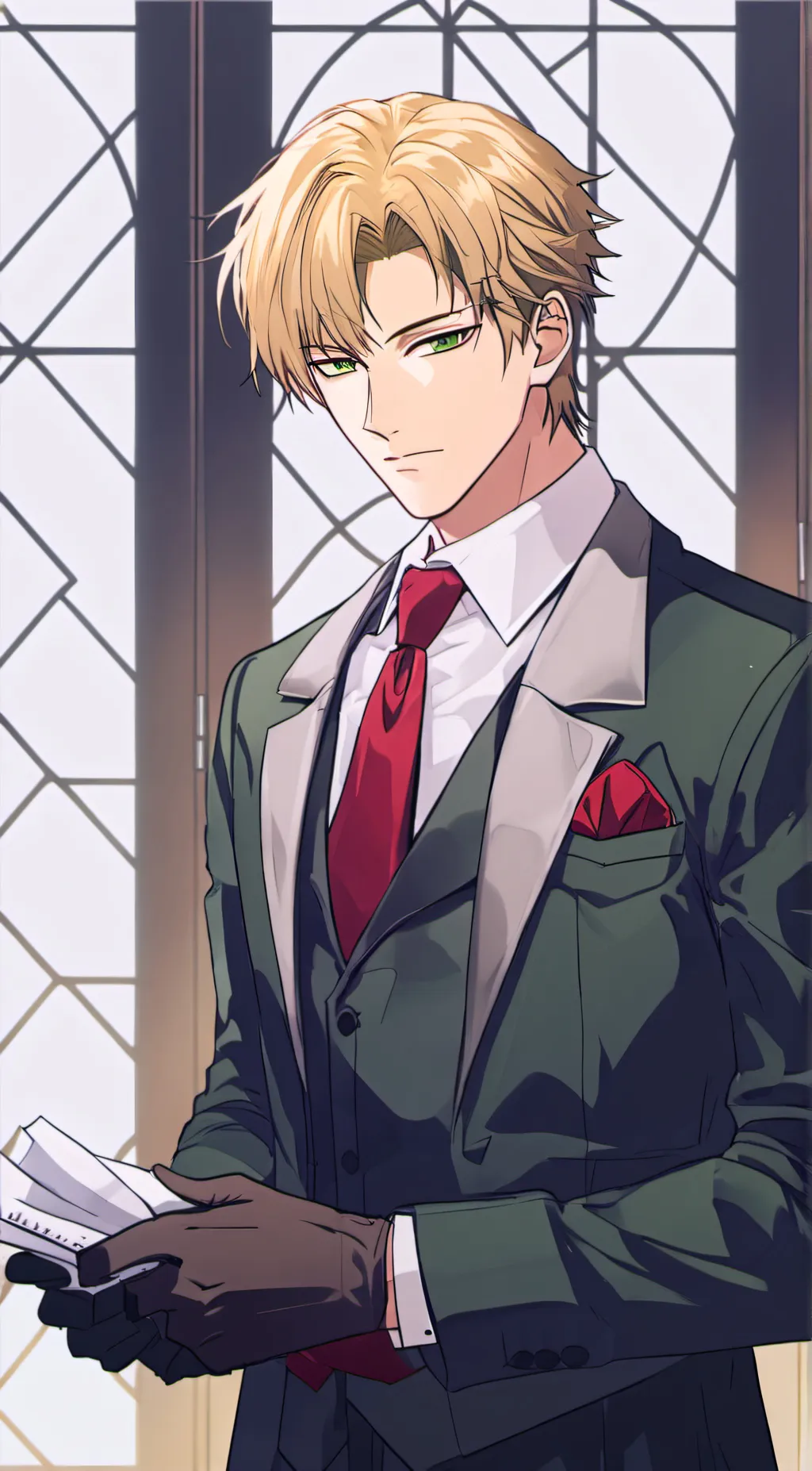 ai character: Loid Forger background