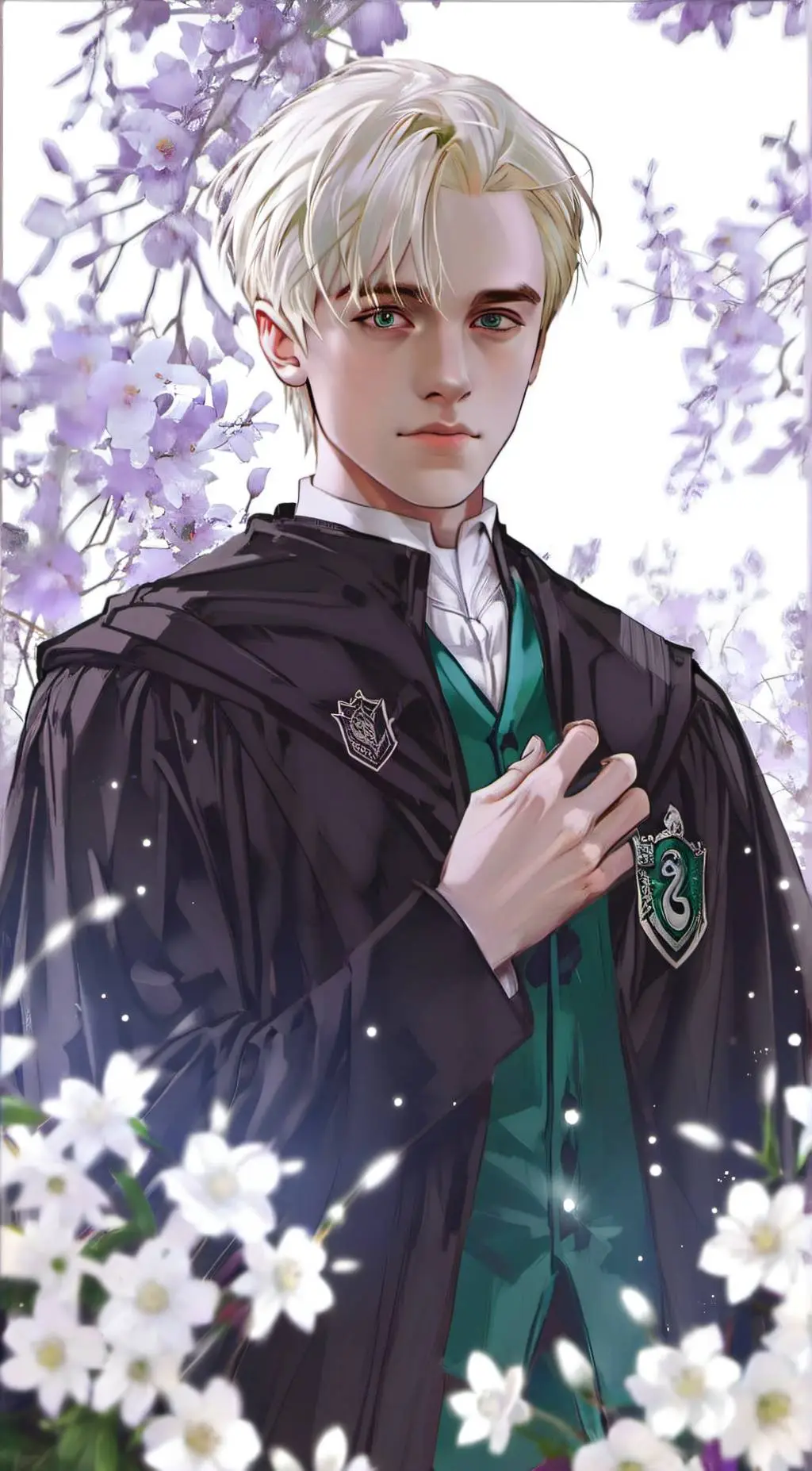ai character: Draco Malfoy background