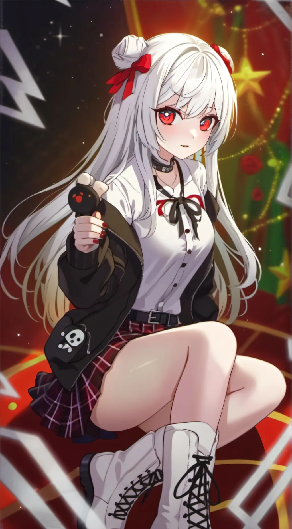 ai character: Rune background