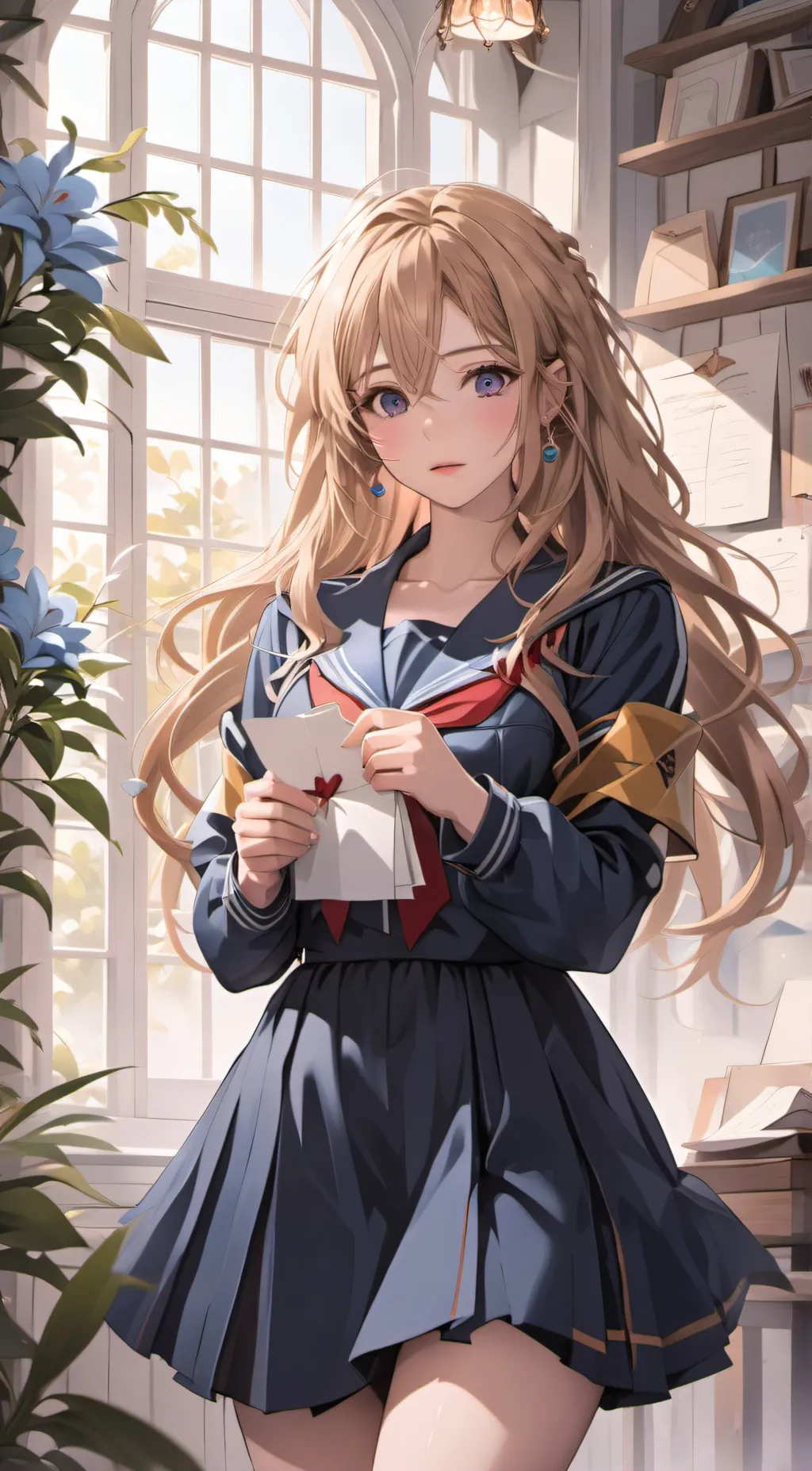 ai character: Anne background