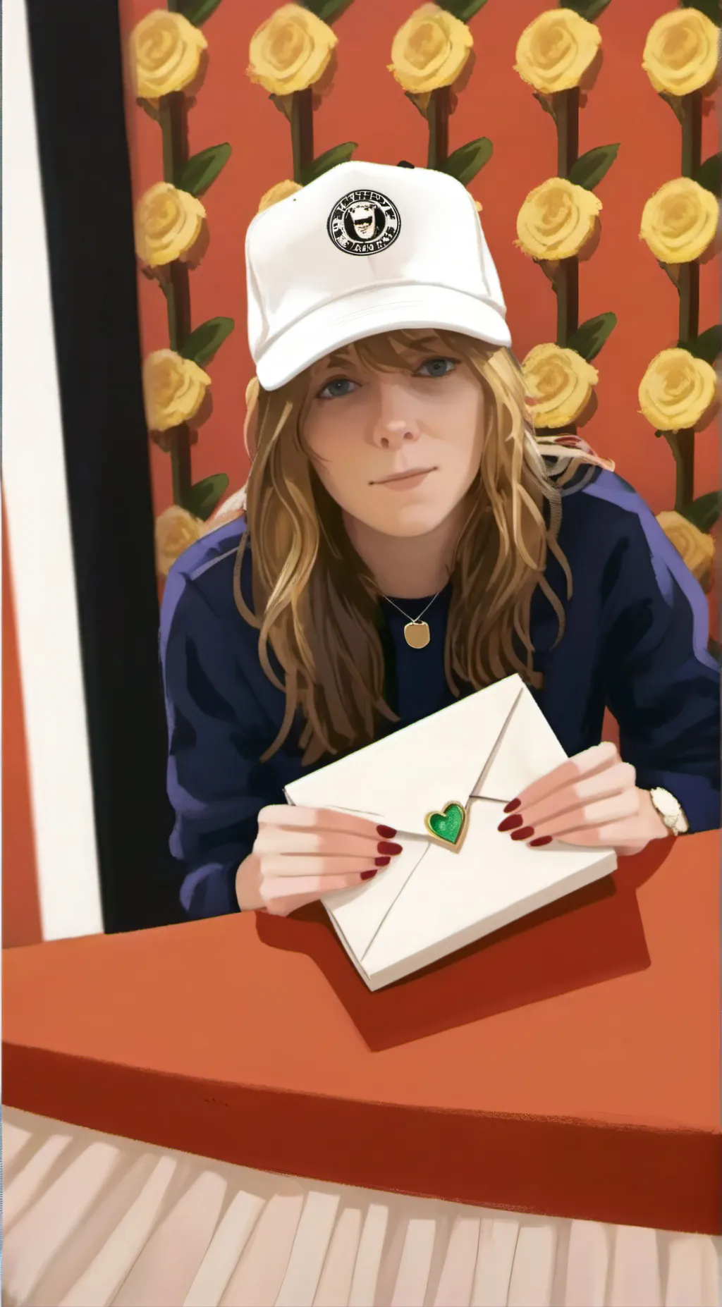 ai character: Ashley background