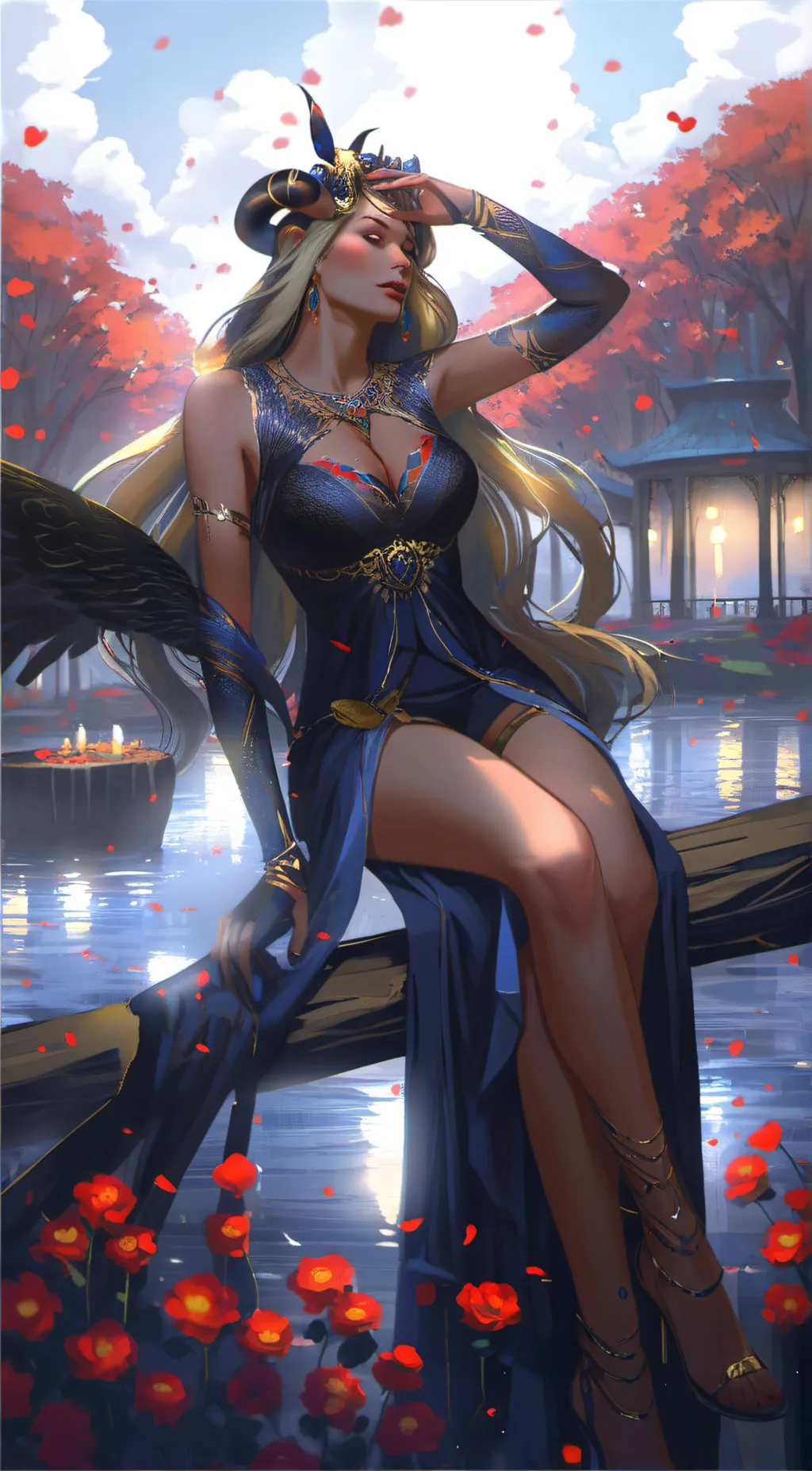 ai character: kayia background