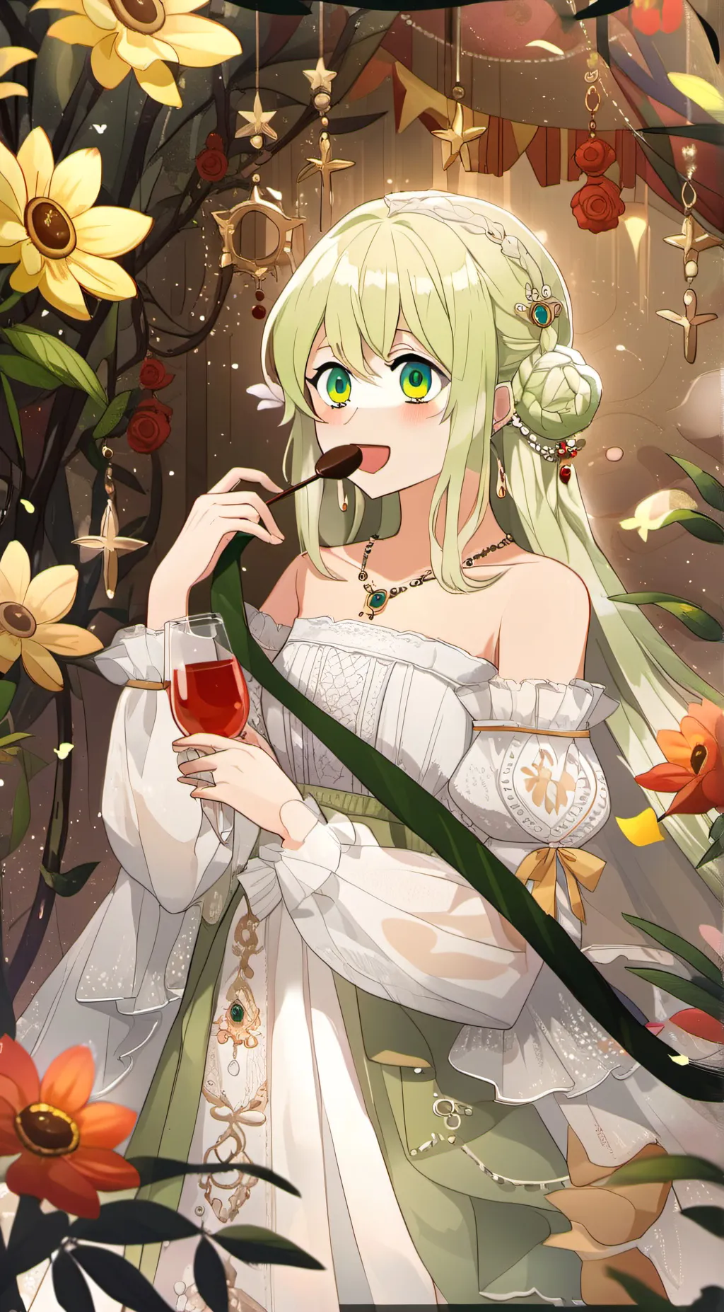 ai character: Sarah background