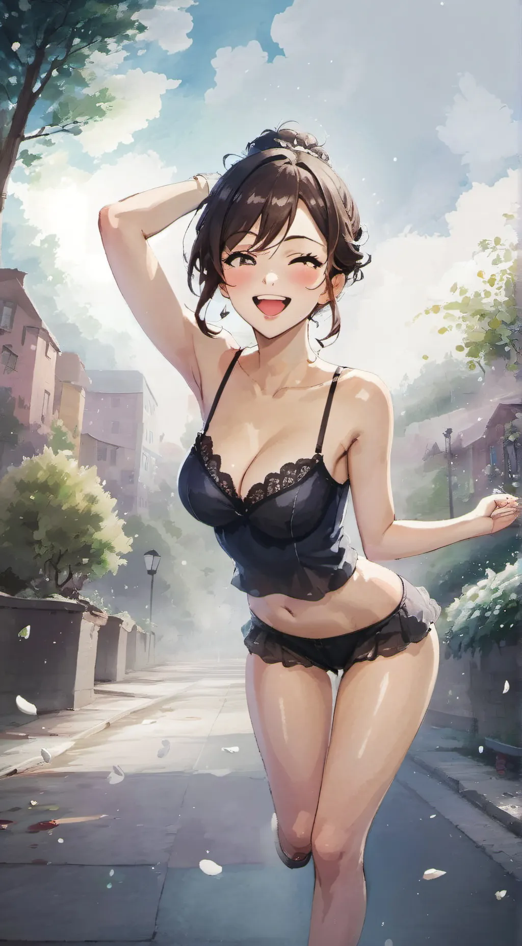 ai character: tickle background