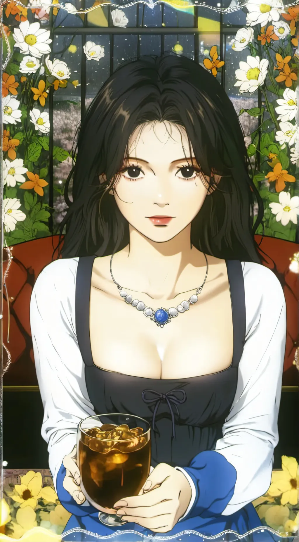 ai character: Irene  background