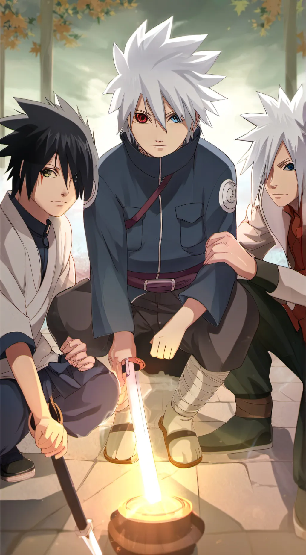 ai character: team 7  background