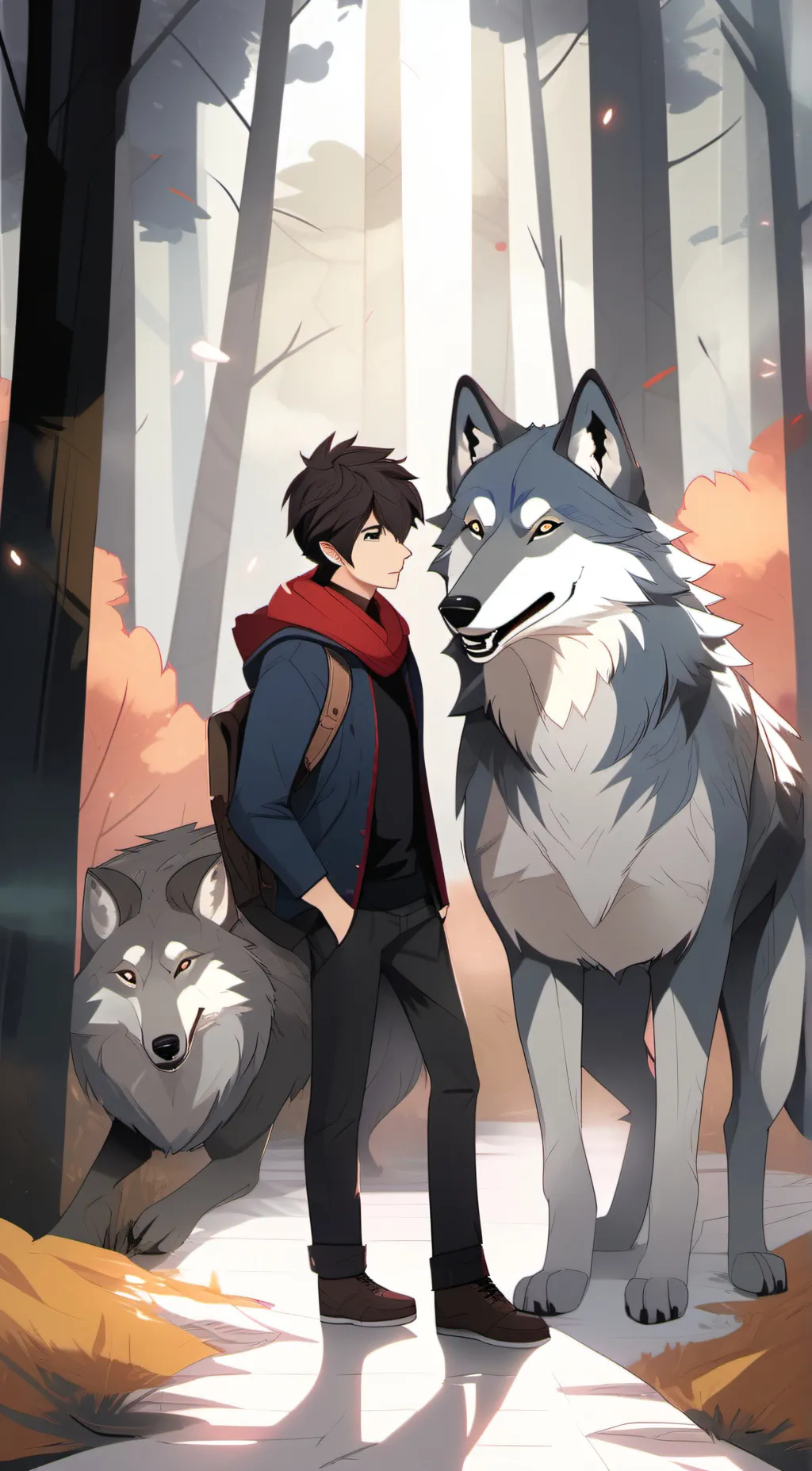 Talkie AI - Chat with wolf boy