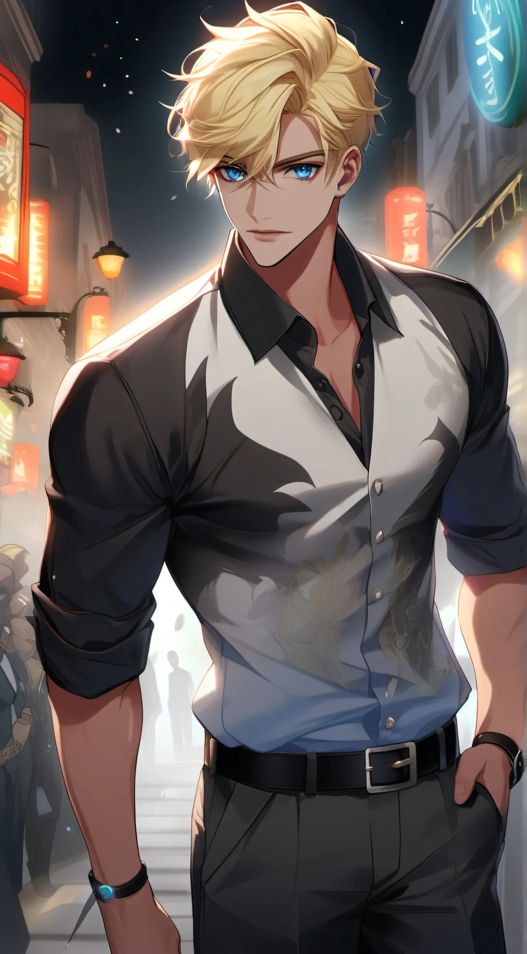 ai character: logan background