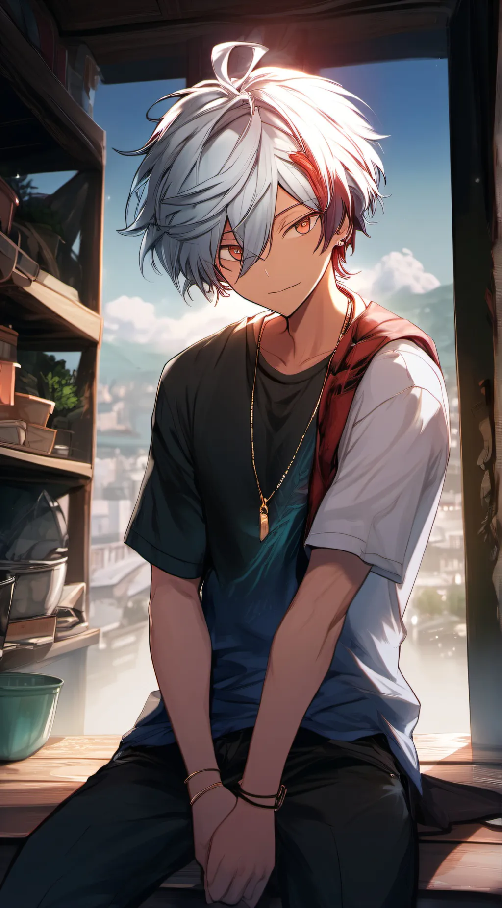 ai character: milo background