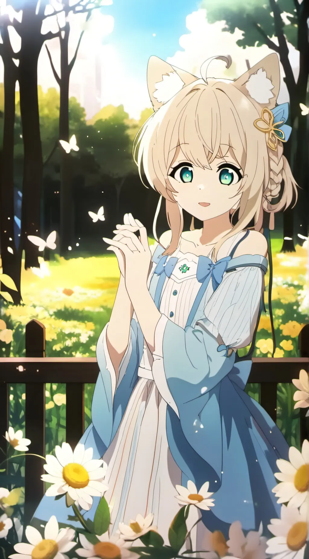 ai character: lucy🍓 background