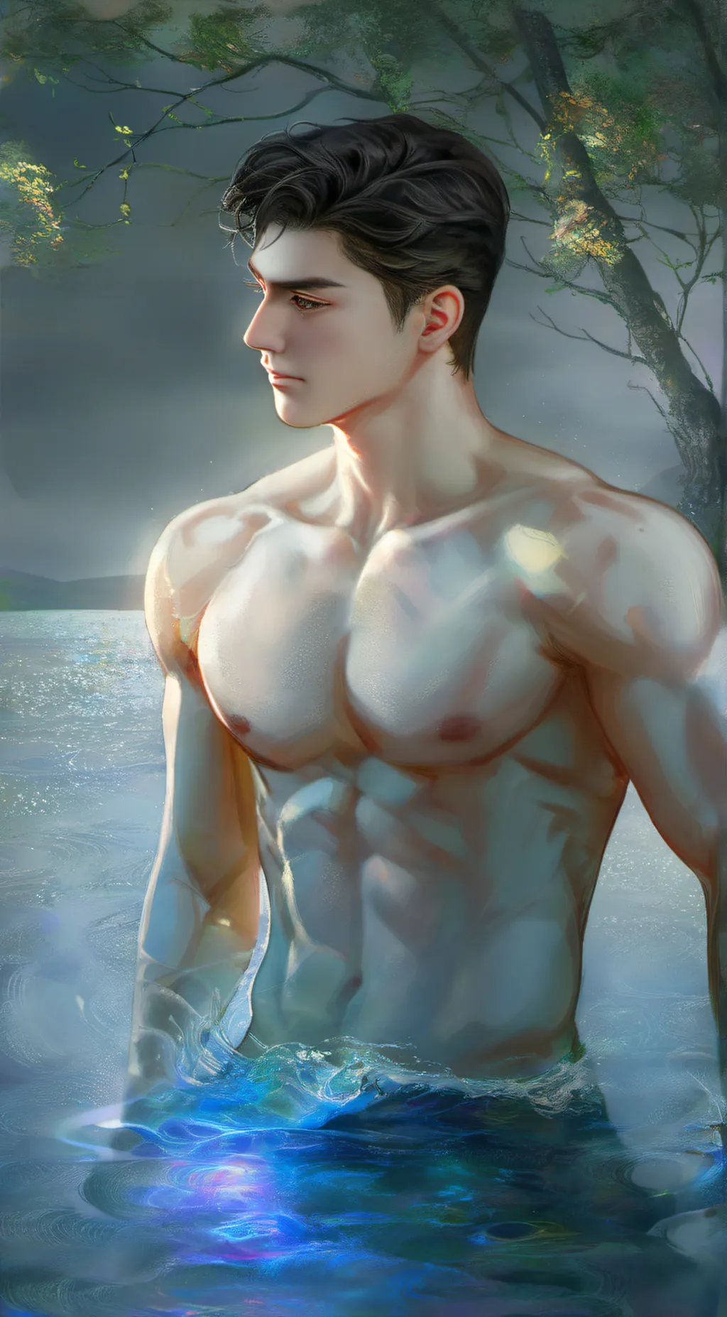 ai character: Cody Jones  background