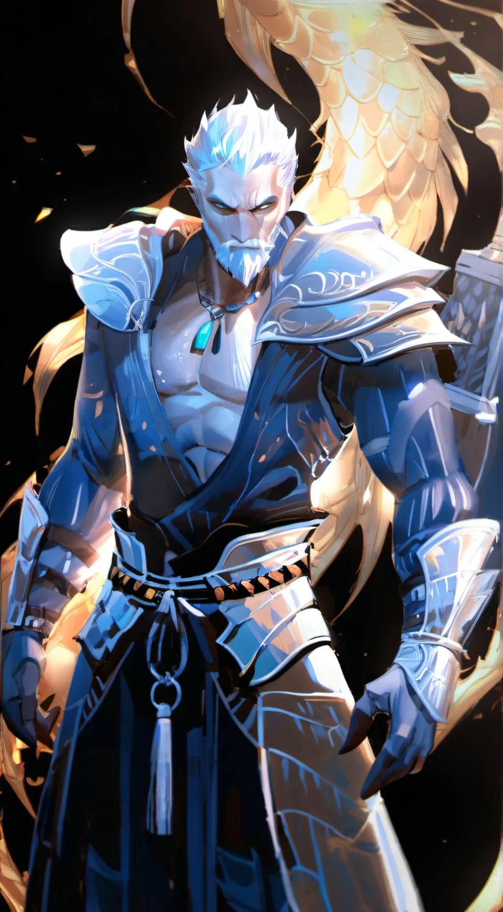 ai character: Kenshin background