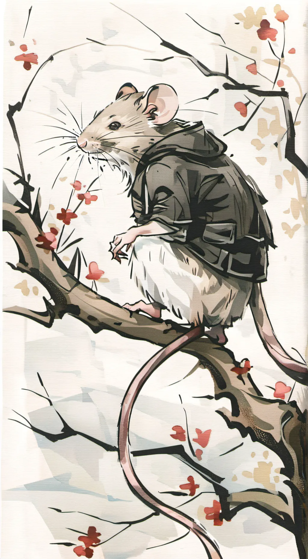 ai character: Mr rat background