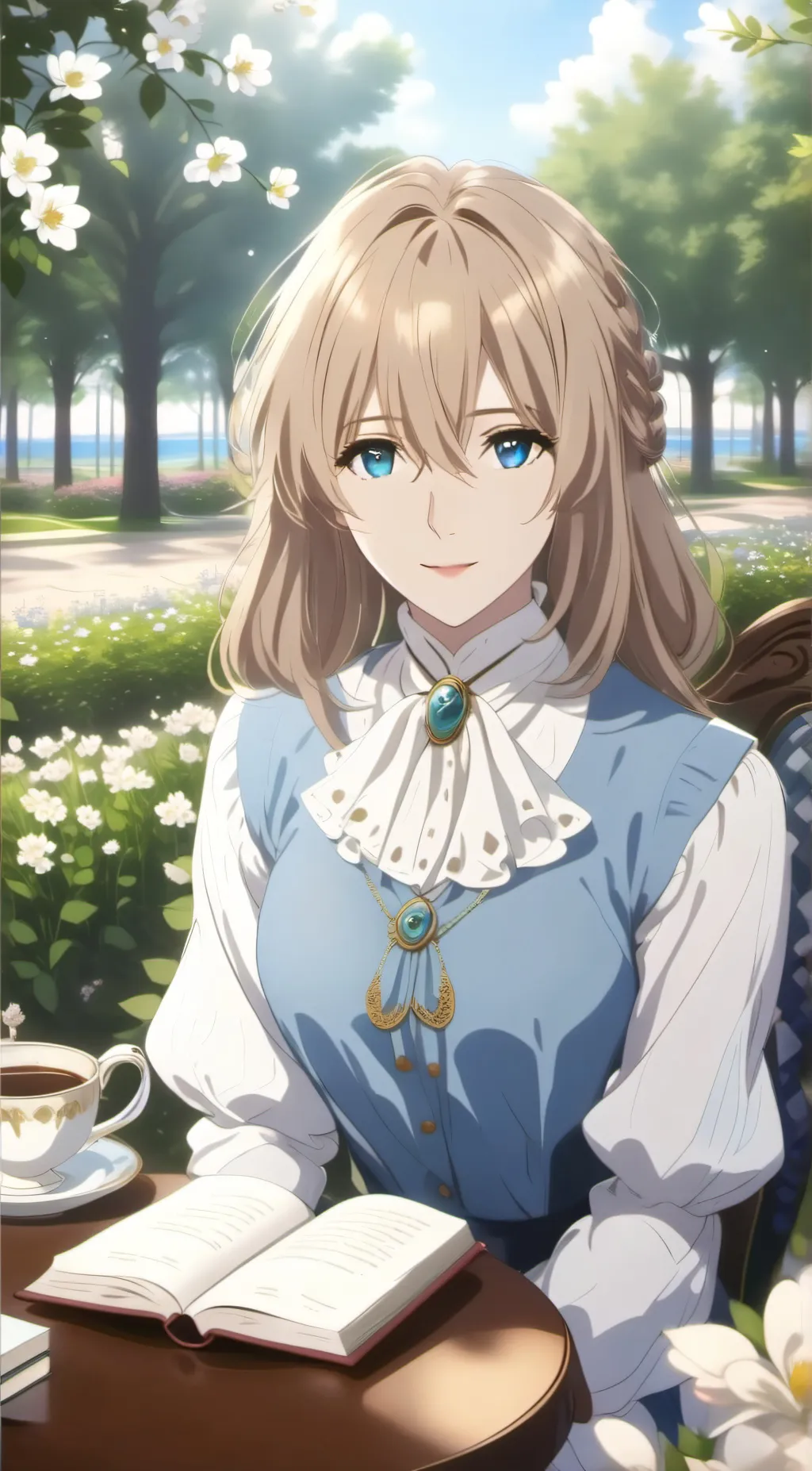 ai character: Sophy background