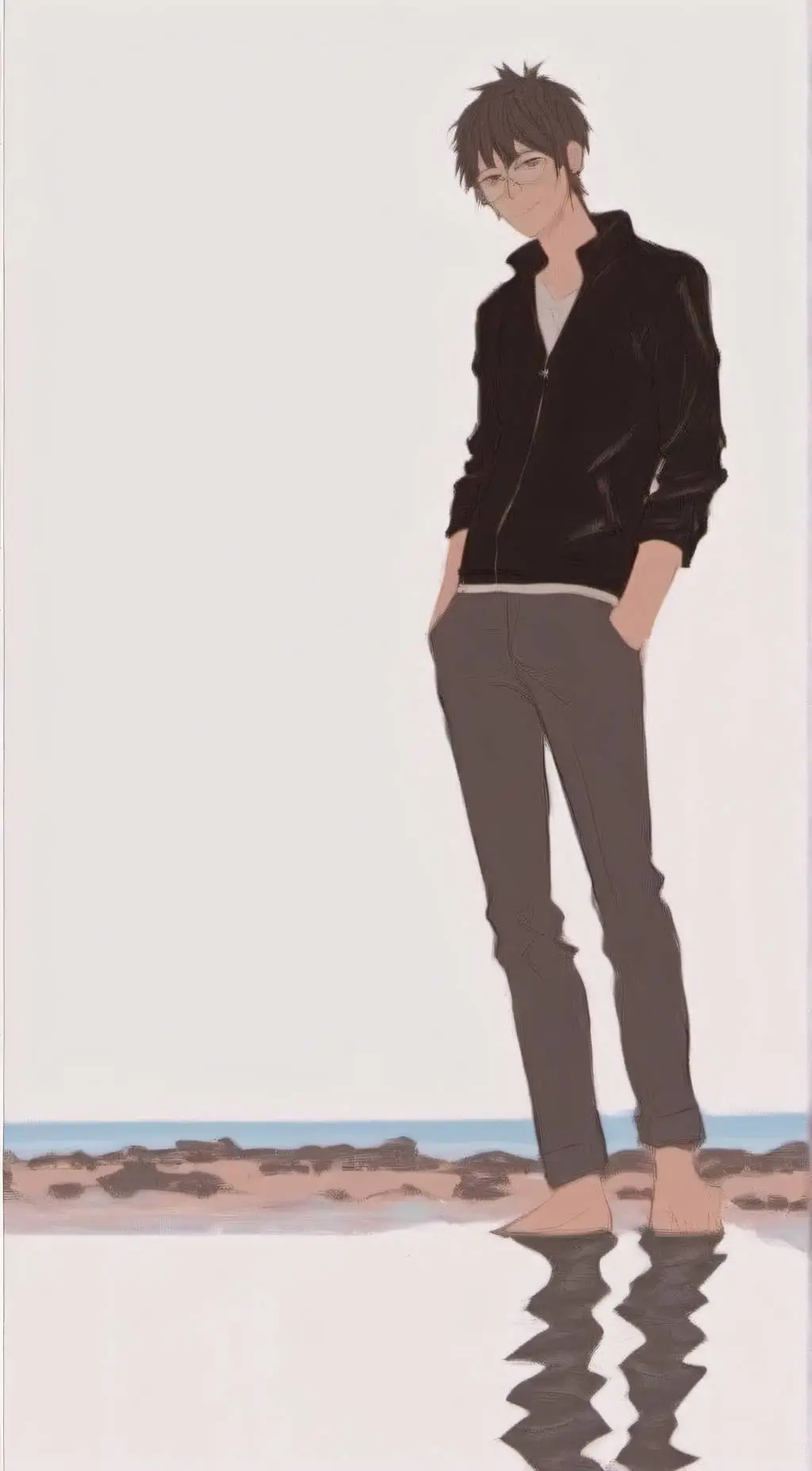 ai character: tsukishima kei background