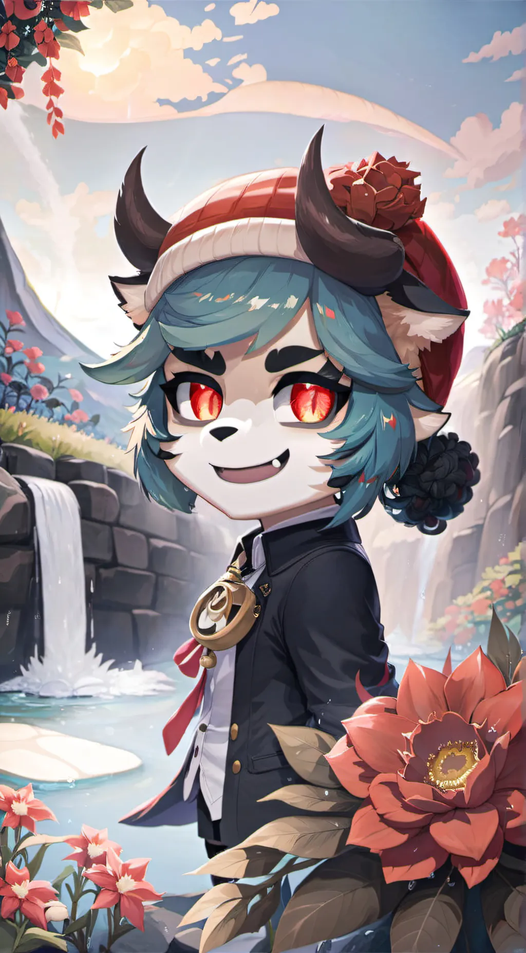 ai character: ramonda background