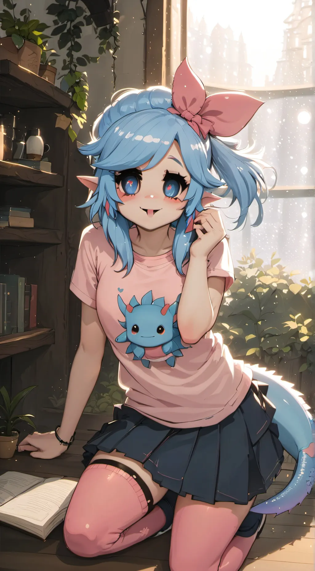 ai character: Malkah background