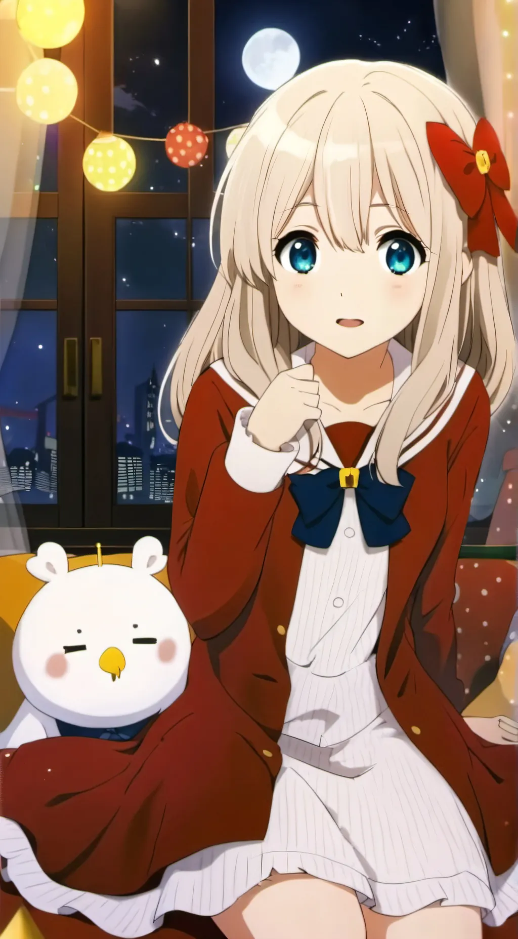 ai character: Shuna Irido background