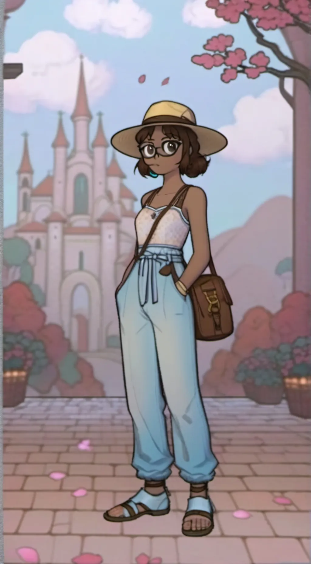 ai character: Tichi  background