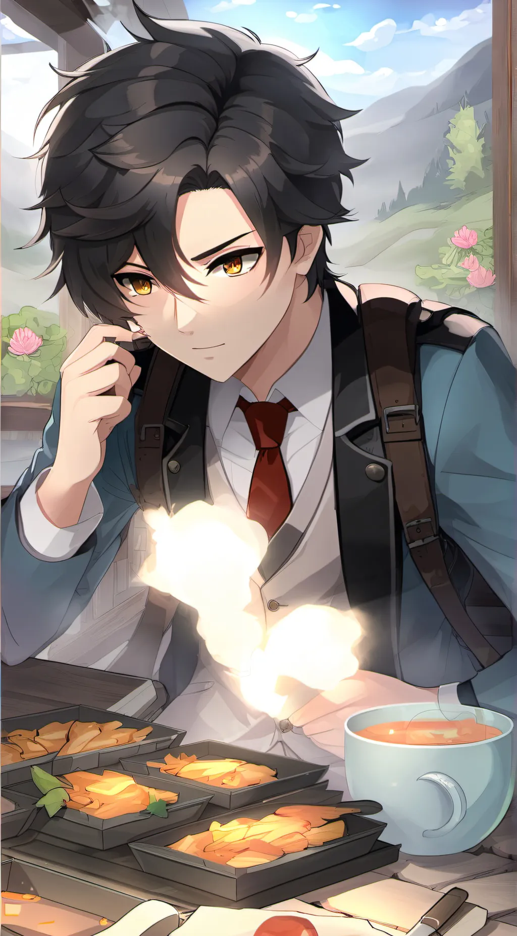 ai character: alex background