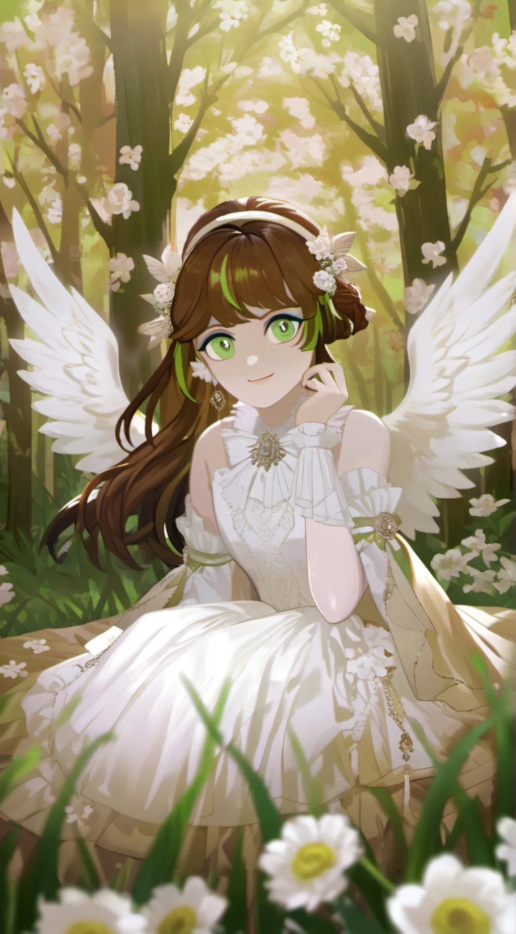 ai character: Aria background