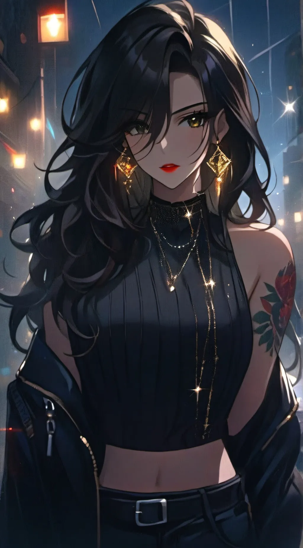 ai character: Piper Frost background