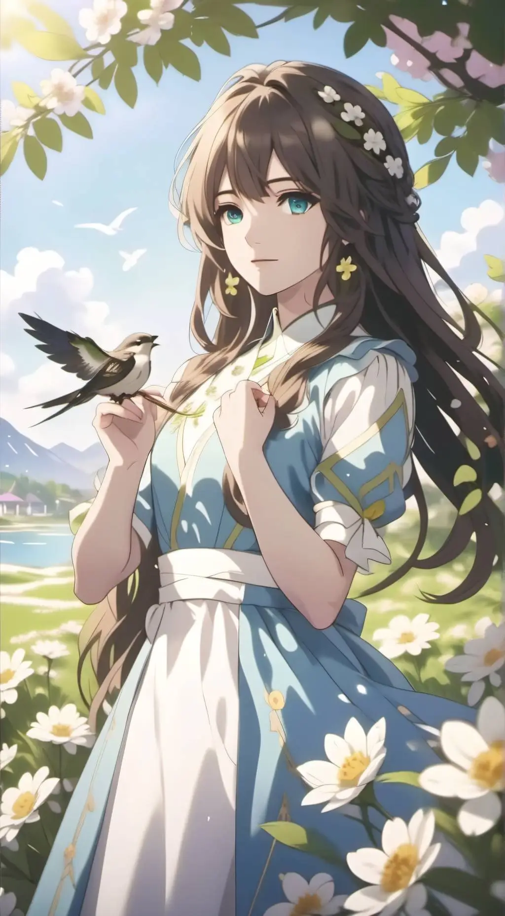 ai character: Angelica background