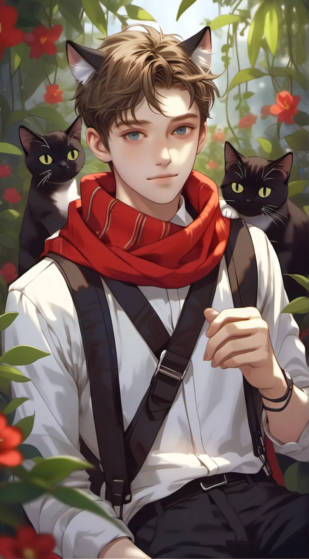 ai character: Zach background