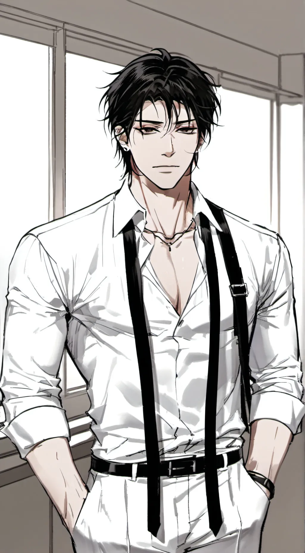 ai character: Makoto  background