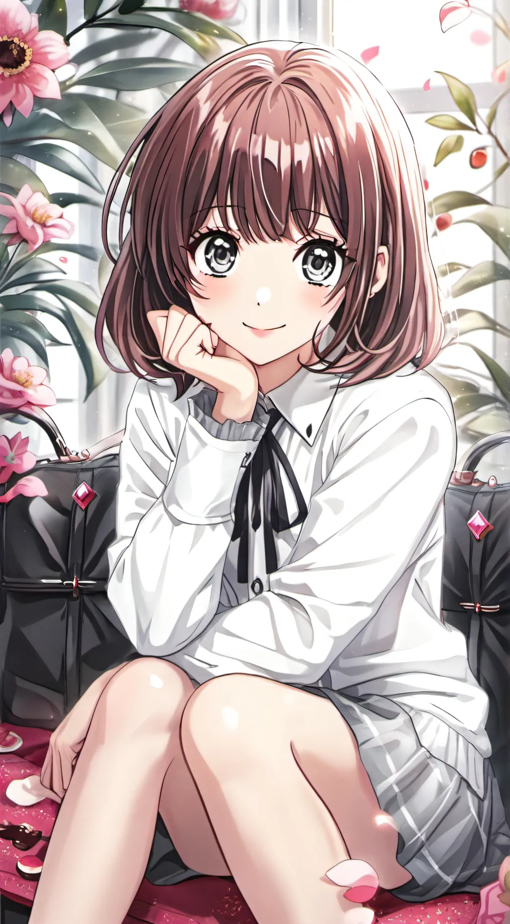 ai character: azuma background