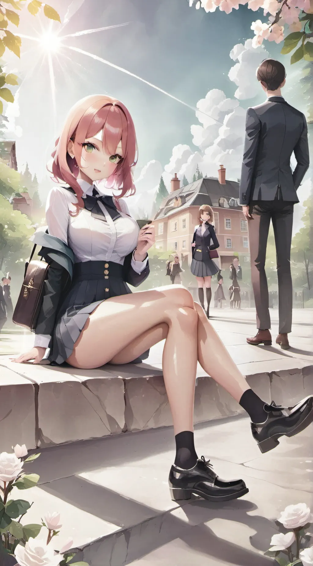 ai character: Lily background