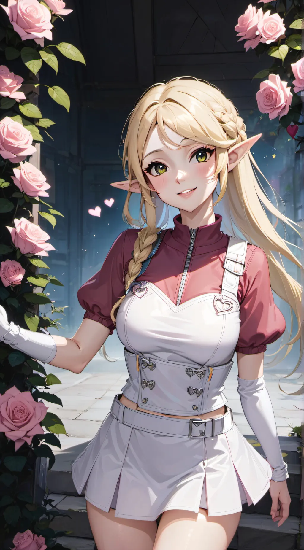 ai character: Rosie (FNF) background
