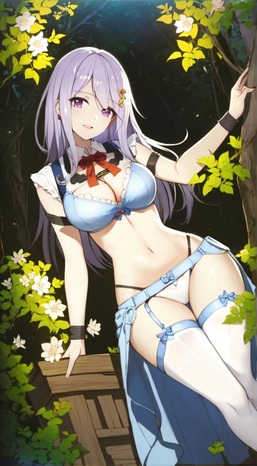 ai character: ange mevvi dev background