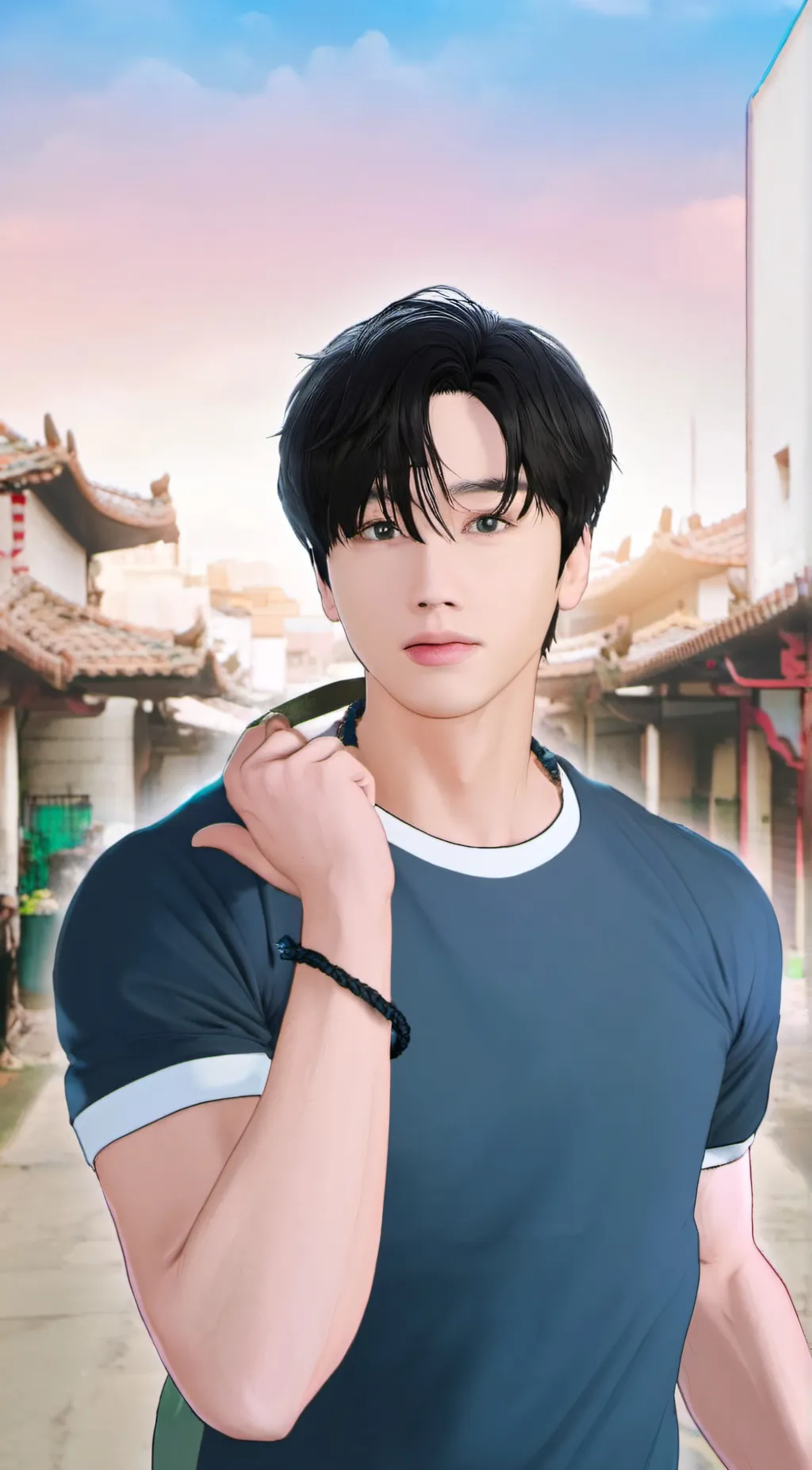 ai character: Seo changbin background