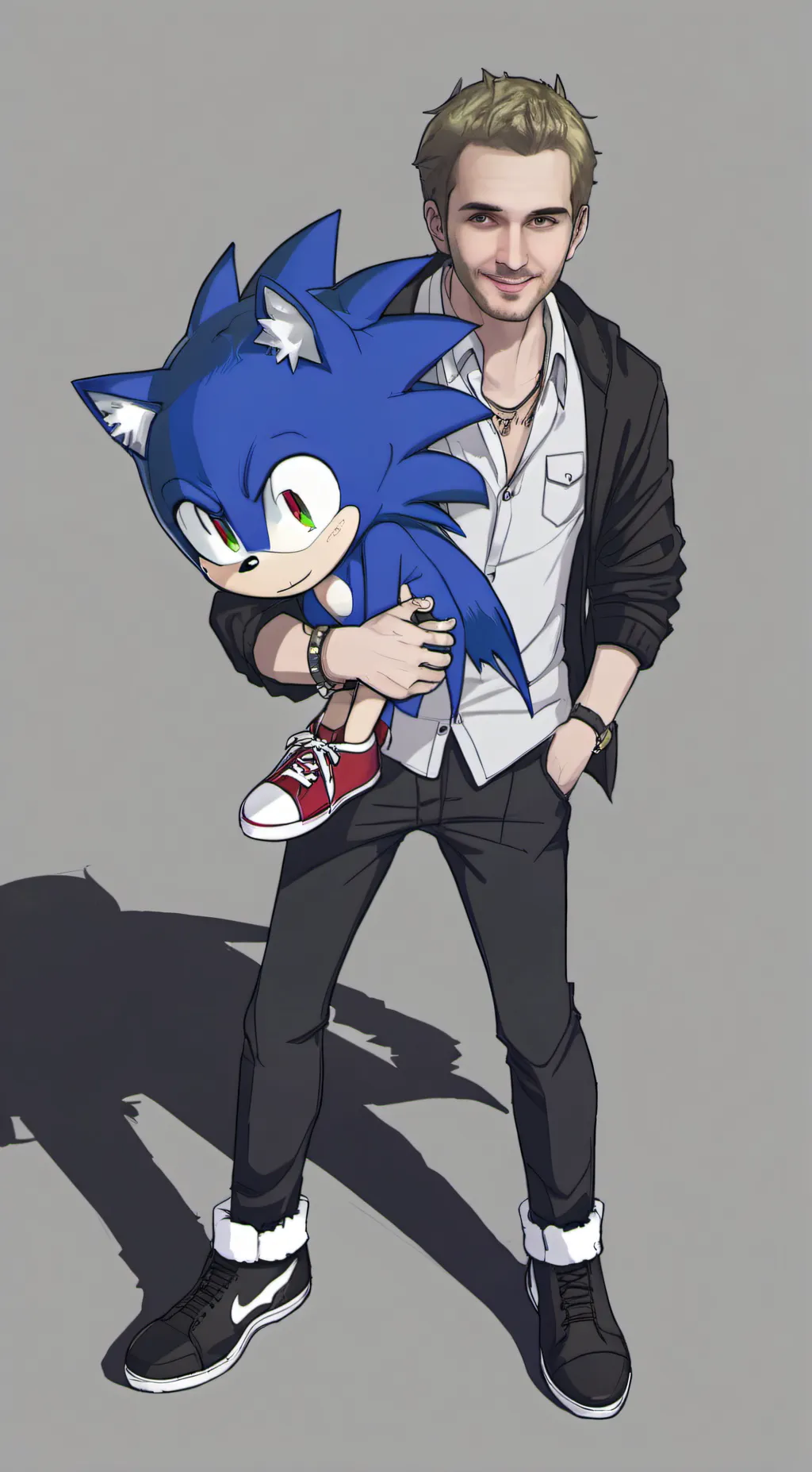 Talkie AI - Chat with shadow and  sonic 