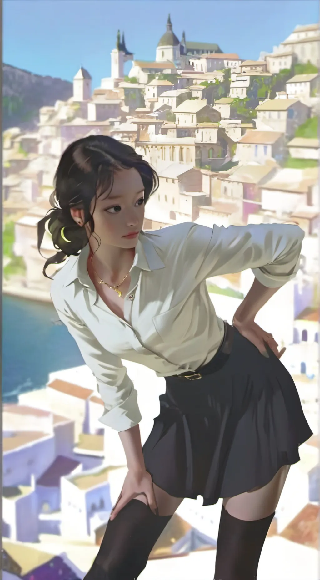 ai character: Yumiro  background
