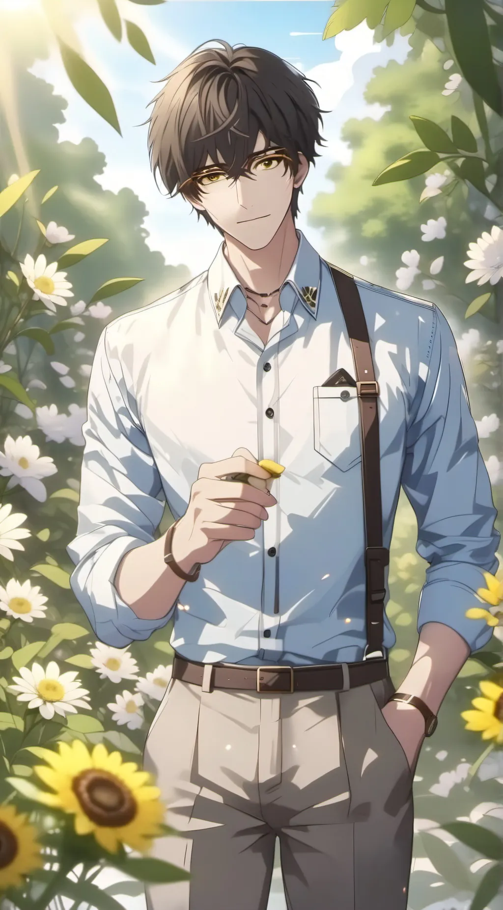 ai character: alax background