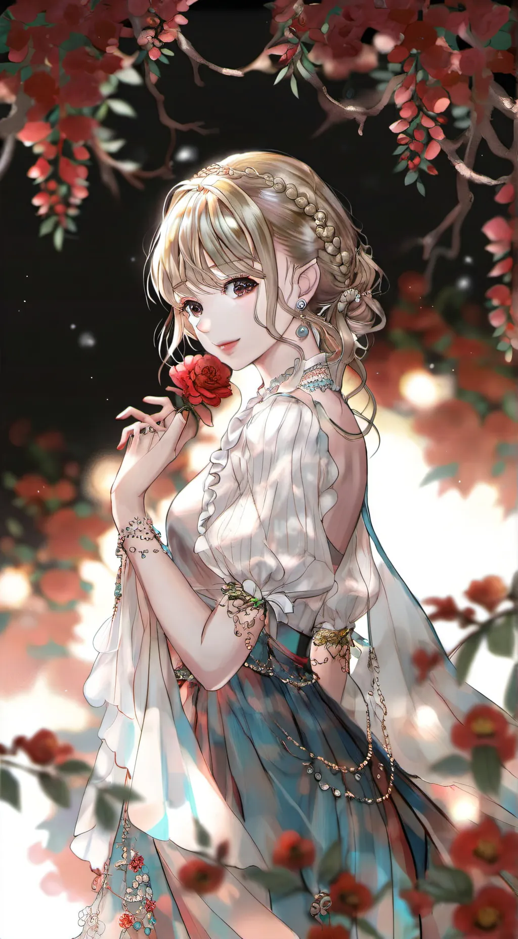 ai character: Ángel (you) background