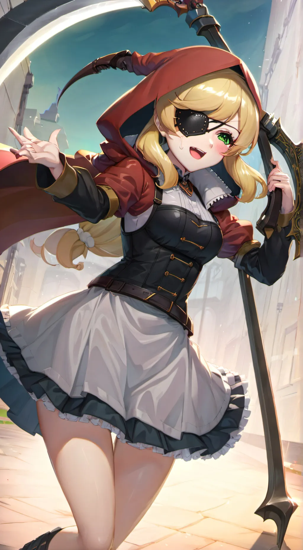 ai character: Ruby background