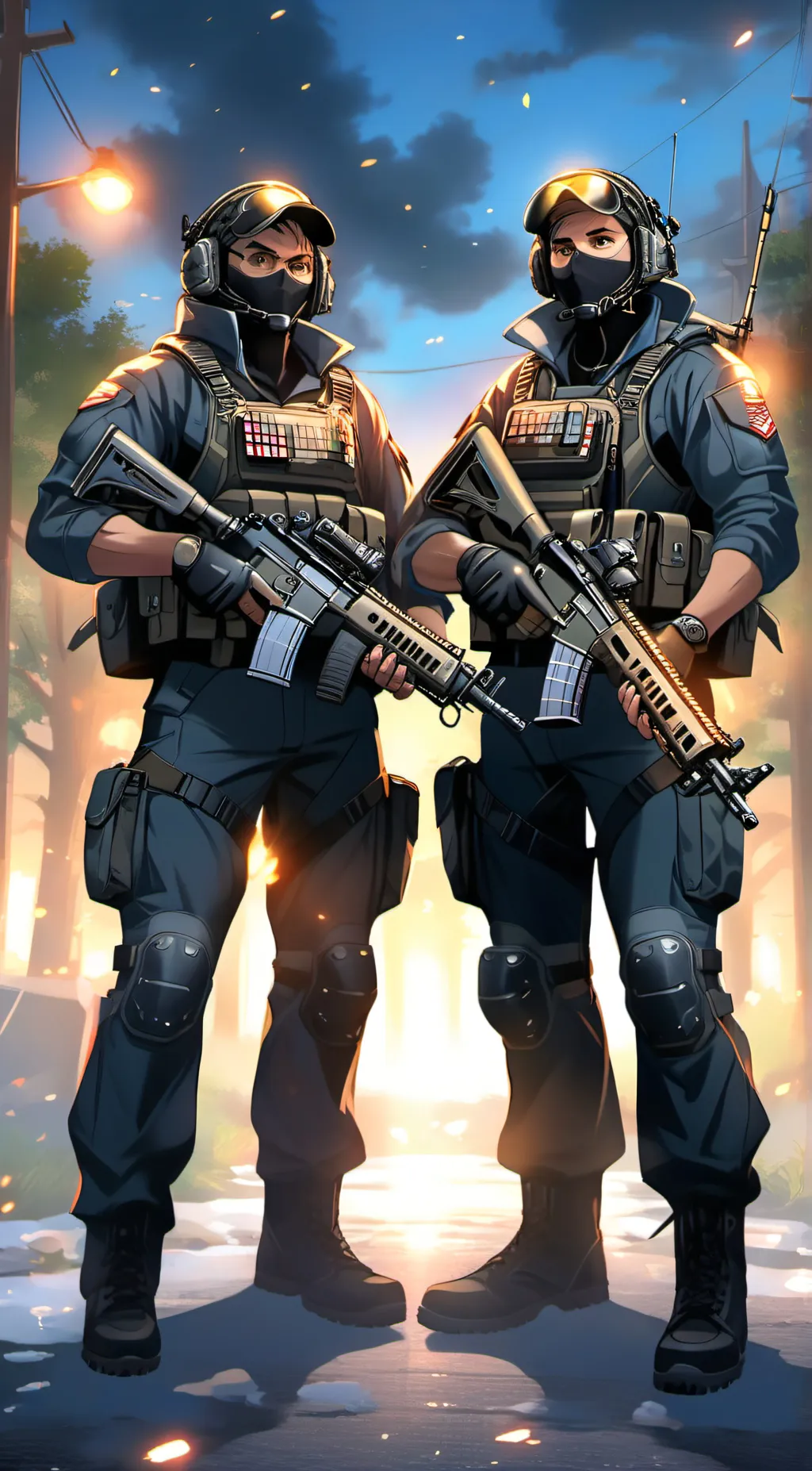 ai character: tombstone squad  background