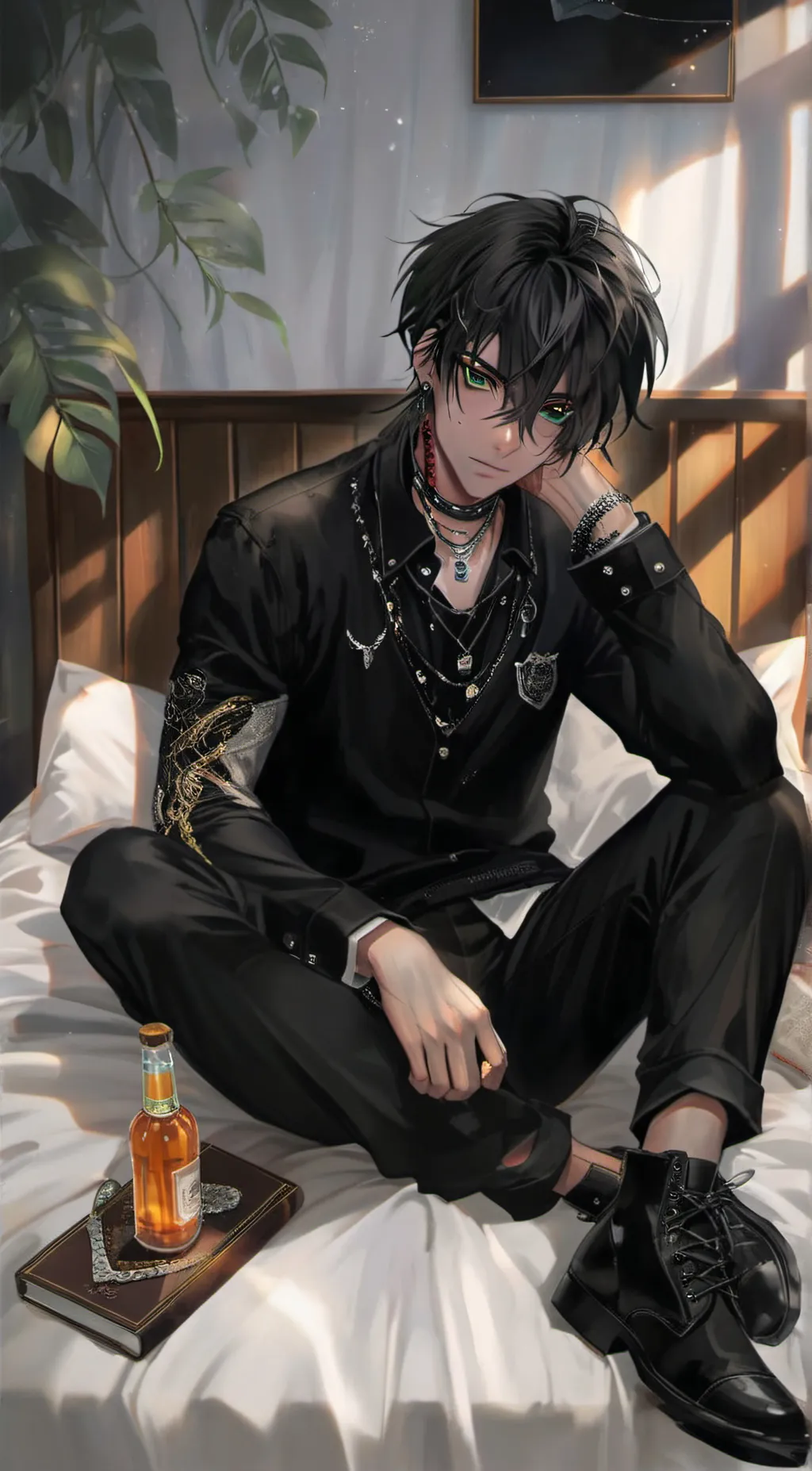 ai character: Leo background