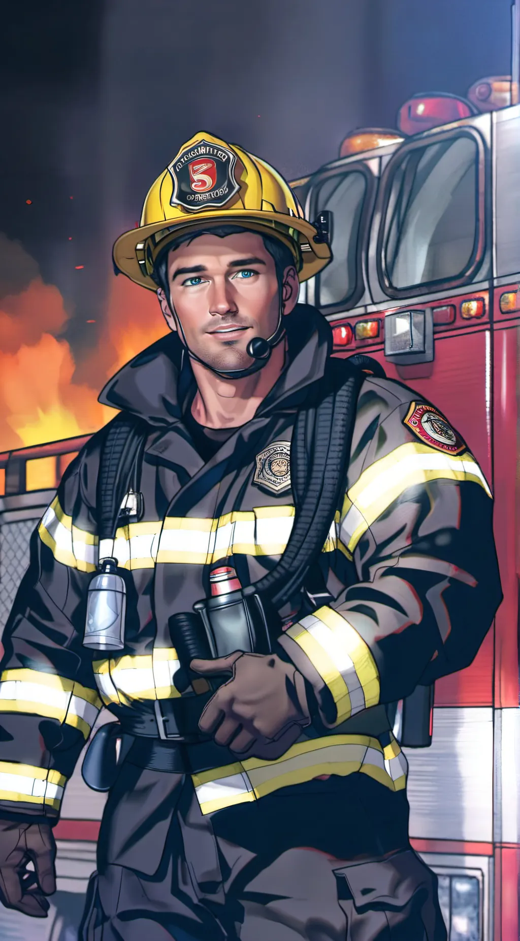 ai character: Kelly Severide background