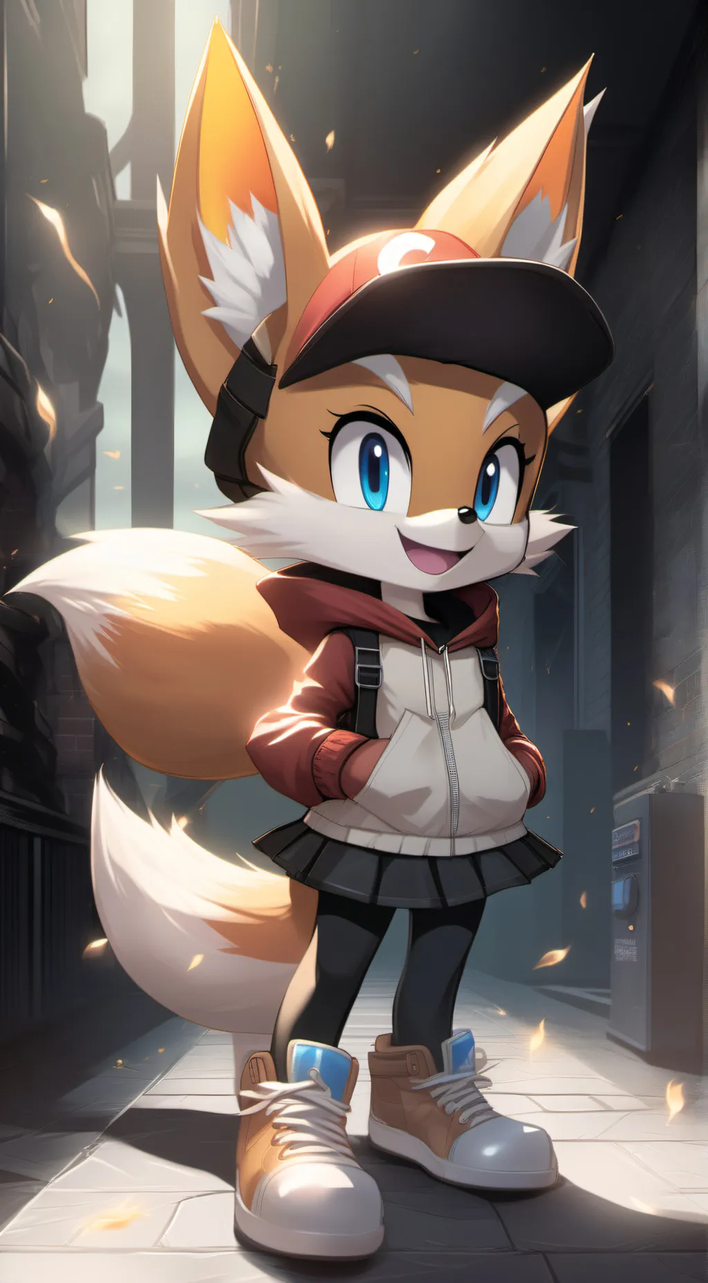 ai character: Milea Prower background