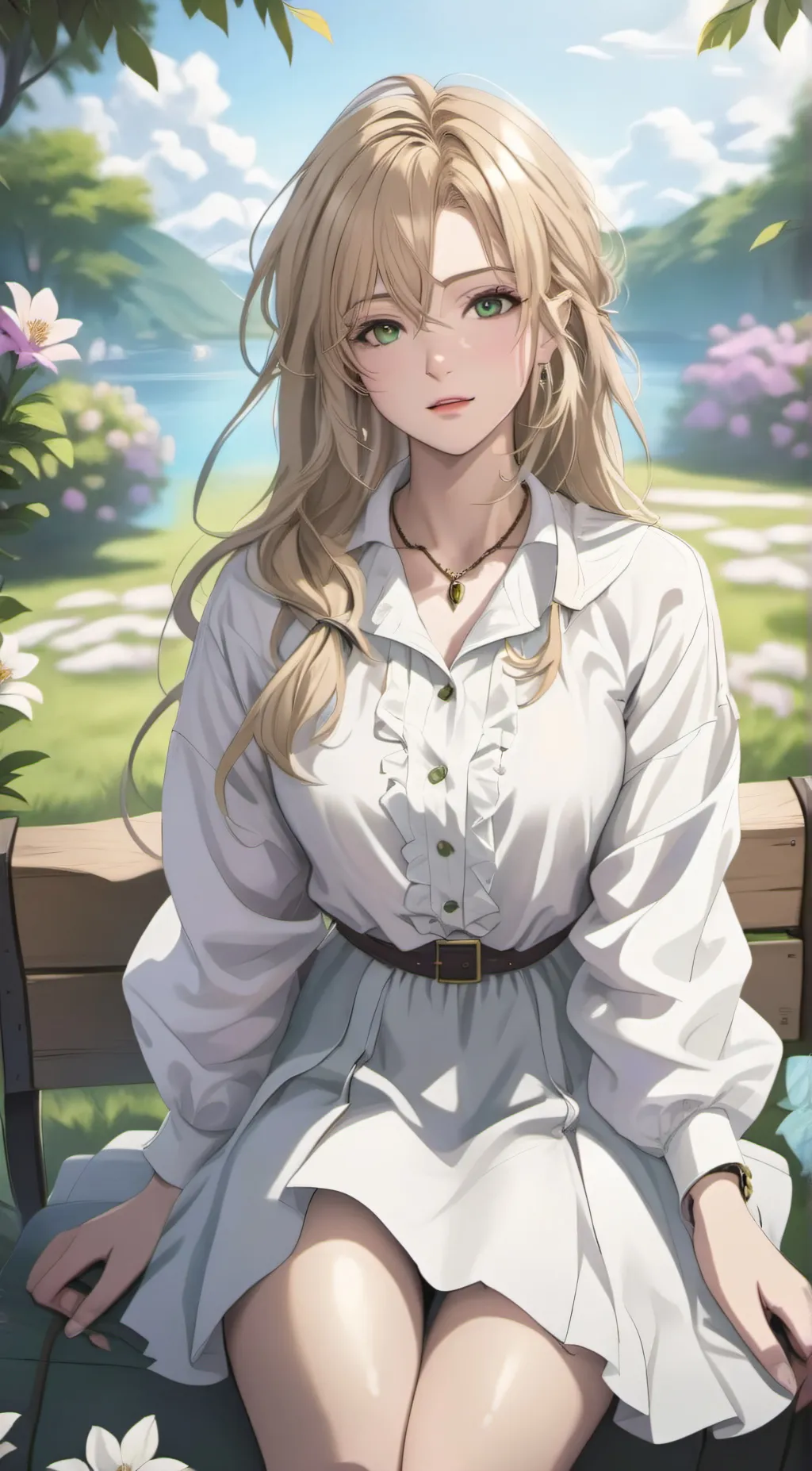 ai character: Natalie  background