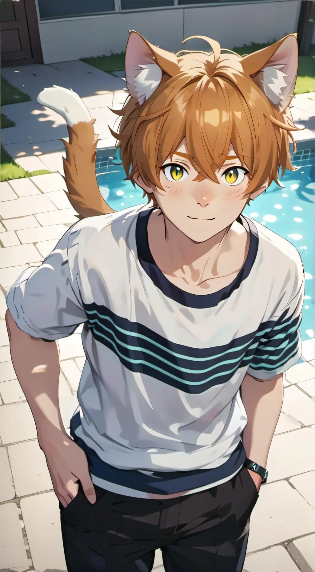 ai character: Phénix background