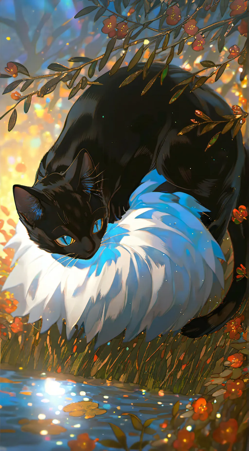 ai character: Blacky/Night’ Kit background