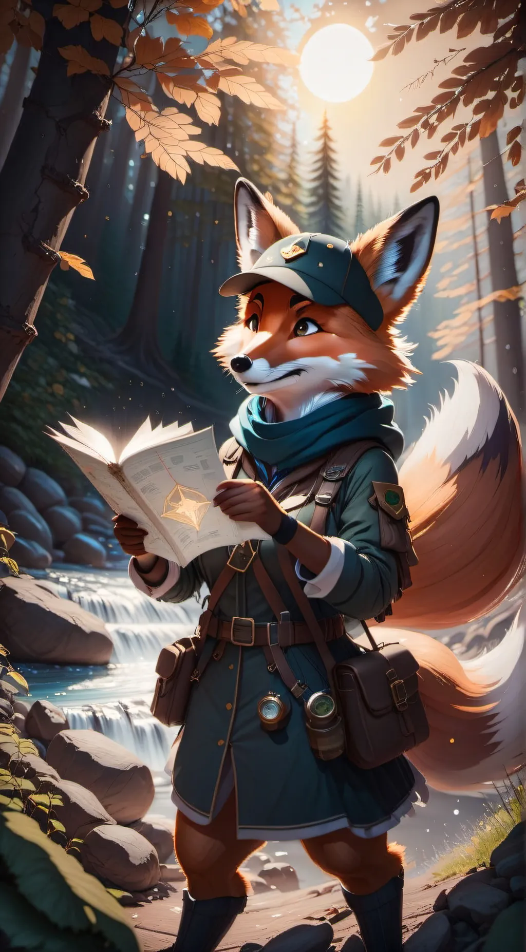 ai character: cinigo  background